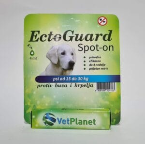 ECTOGUARD Spot On Prirodni Repelent za Pse 15-30kg 4ml