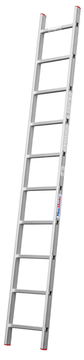 Jednodelne aluminijumske merdevine 1x10 – dužina 2,86 m
