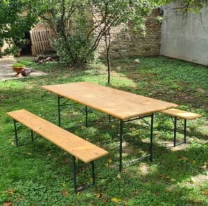 Početna Slavski sto sa klupama - set za proslave, pivski sto