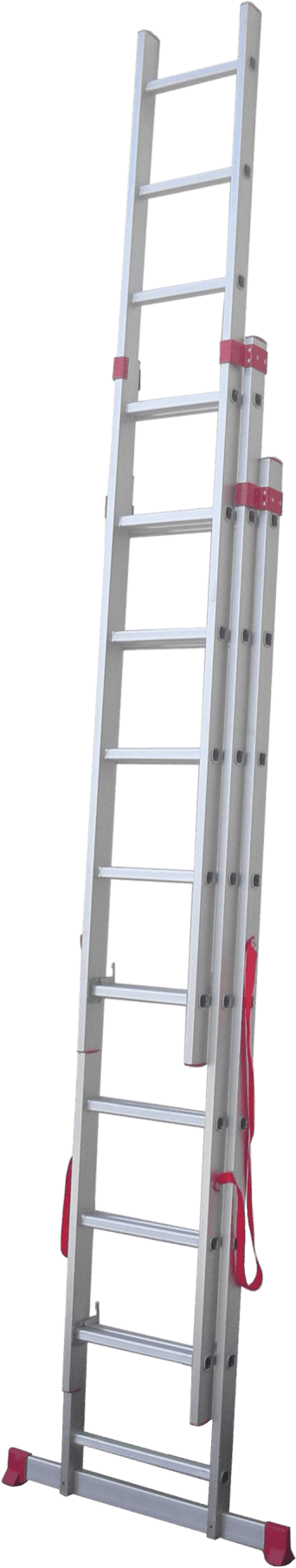 Trodelne aluminijumske merdevine 3x9 – Max. dužina 5,9 m three piece ladders 1