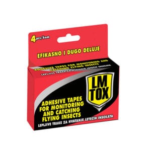LM TOX lepljiva traka protiv komaraca i letećih insekata Extra Strong 4 kom - Слика 1
