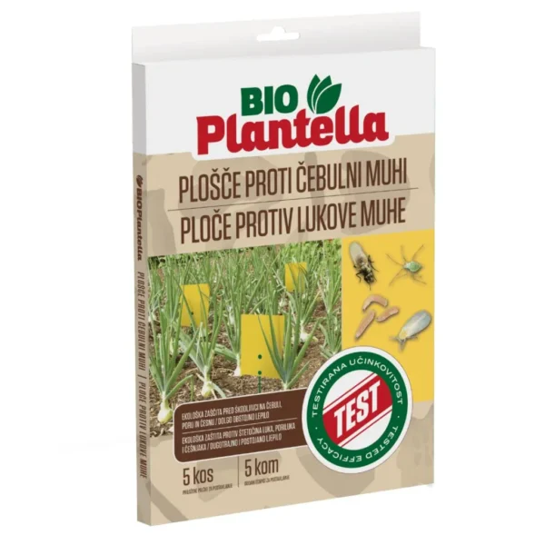 bio plantella zute lepljive ploce sa postoljem za luk 5 1 1