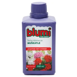 Tečno đubrivo za muškatle 500ml - prihrana sa mikroelementima Tečno đubrivo za muškatle 500ml - prihrana sa mikroelementima - Slika 1