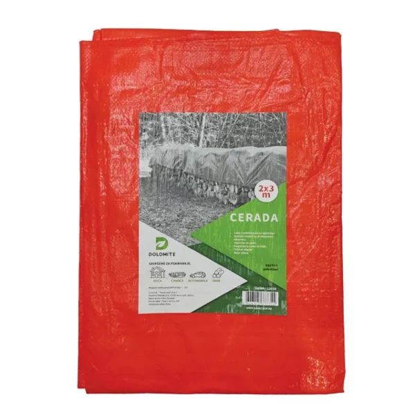 CERADA NARANDŽASTA 120G 2X3 DOLOMITE cerada pravougaona narandzasta 120 g dolomite 2 x 3 m 2