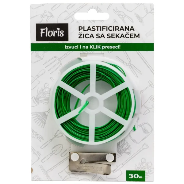 floris-plastificirana-zica-sa-sekacem-30m-1 floris plastificirana zica sa sekacem 30m 1