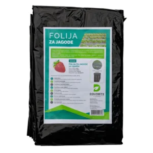Malč folija za jagode 1,2m x 50m 30mic 30x30 Floris Malč folija za jagode 1,2m x 50m 30mic 30x30 Floris - Slika 1