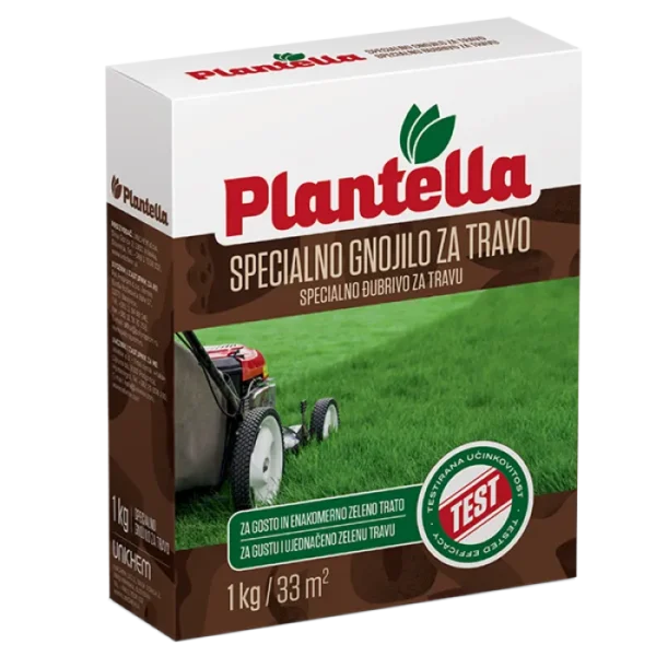Đubrivo za travu 1kg - dugotrajno delovanje travnjak plantella 1kg spec dubrivo za travu 2