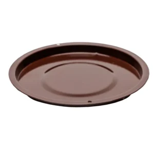 Poklopac štucne emajlirani braon 118mm - za odžak