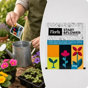Floris START&FLOWER vodotopivo NPK đubrivo 13-40-13+ME, kesica 20 g