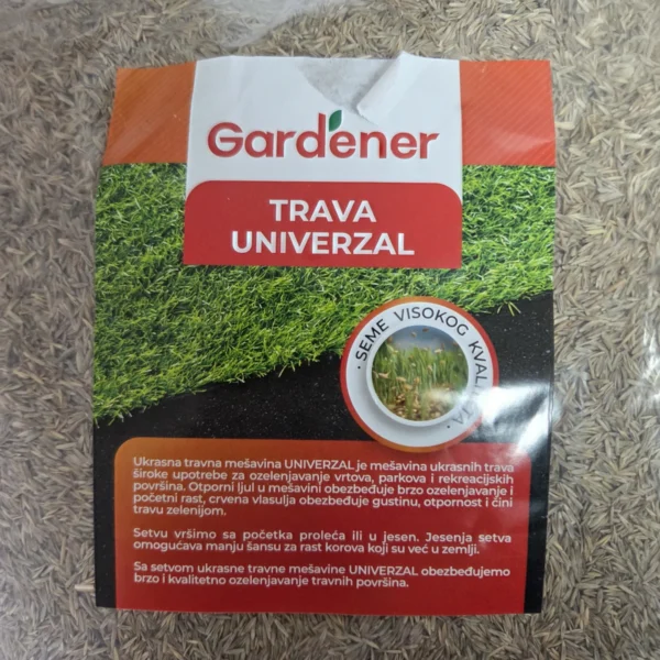 Gardener Univerzal travna smeša 2,5 kg Gardener Univerzal travna smeša, pakovanje 2,5 kg