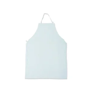 Kecelja mesarska CXS bela, PVC i poliester, 90x120 cm