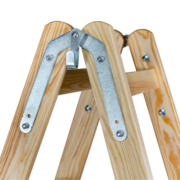 Max Master drvene merdevine 2x4 Max Master drvene merdevine 2x4, sklopljene i razvučene