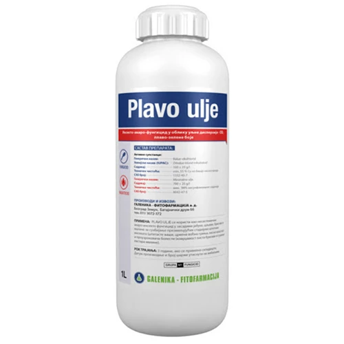 Plavo ulje fungicid 1 l Plavo ulje fungicid, pakovanje 1 l, Galenika Fitofarmacija